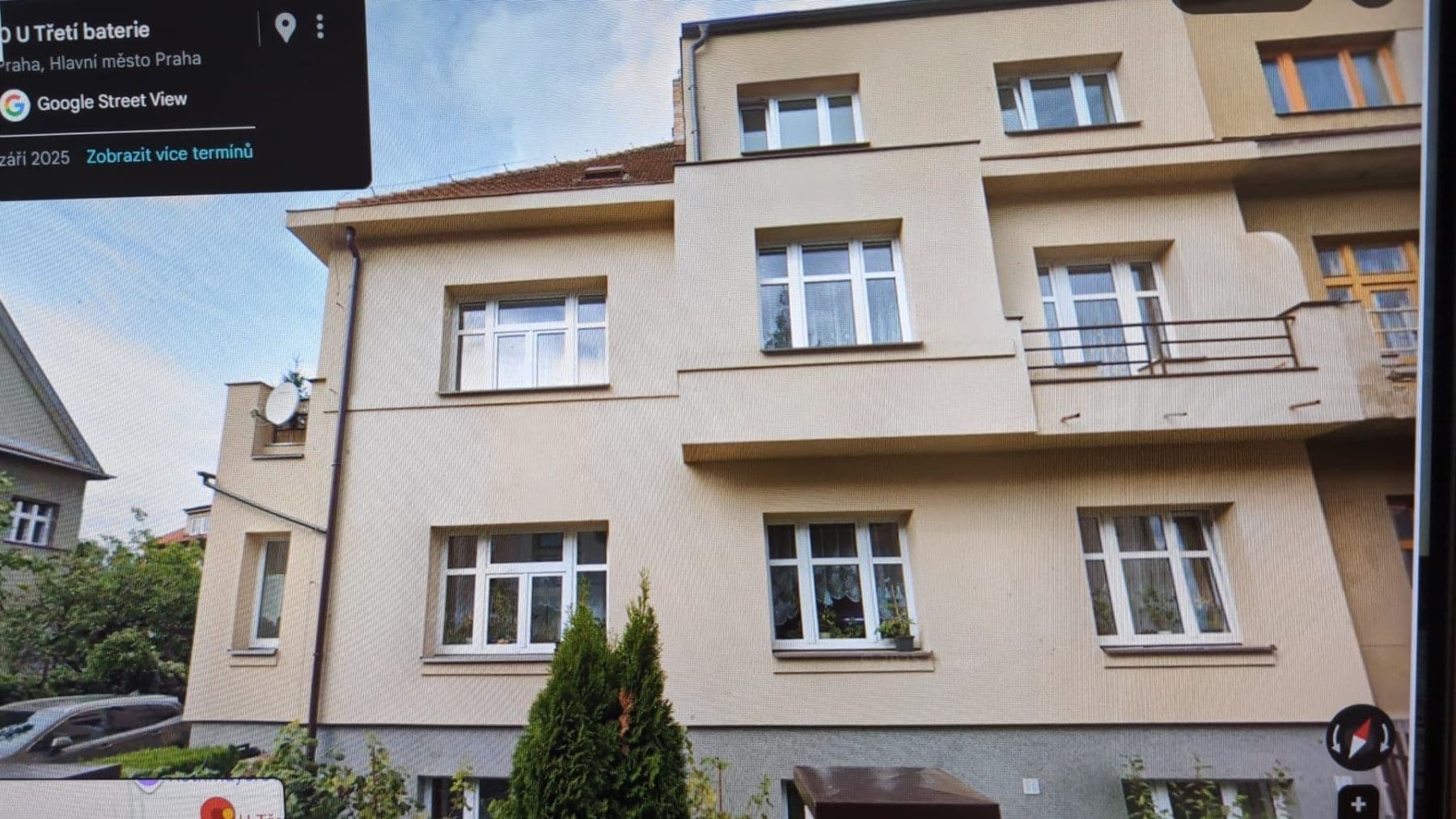 Prenájom bytu 2-izbový 69 m², U Třetí baterie, Praha, Praha Prenájom bytu 2-izbový 69 m², U Třetí baterie, Praha, Praha