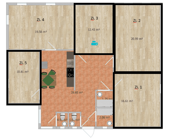 Prenájom bytu 5-izbový 11 m², Neckarstr. 13,, Villingen-Schwenningen, Bádensko-Wurttembersko Prenájom bytu 5-izbový 11 m², Neckarstr. 13,, Villingen-Schwenningen, Bádensko-Wurttembersko