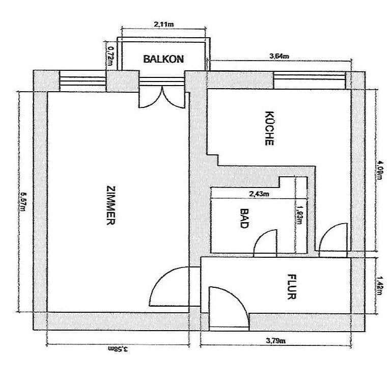 Predaj bytu 1-izbový 40 m², Berlin, Berlín Predaj bytu 1-izbový 40 m², Berlin, Berlín