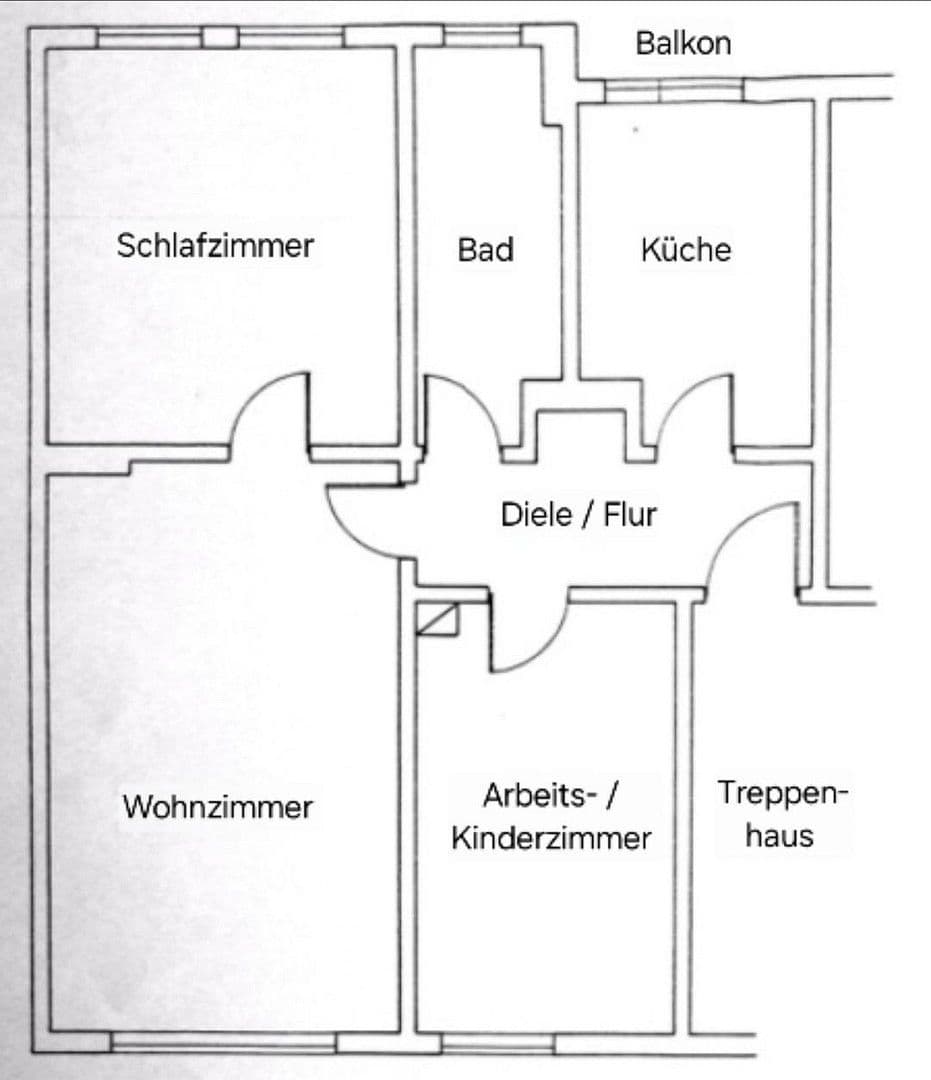 Prenájom bytu 3-izbový 60 m², Obere Goethestraße 84, Gladbeck, Severné Porýnie - Westfálsko Prenájom bytu 3-izbový 60 m², Obere Goethestraße 84, Gladbeck, Severné Porýnie - Westfálsko