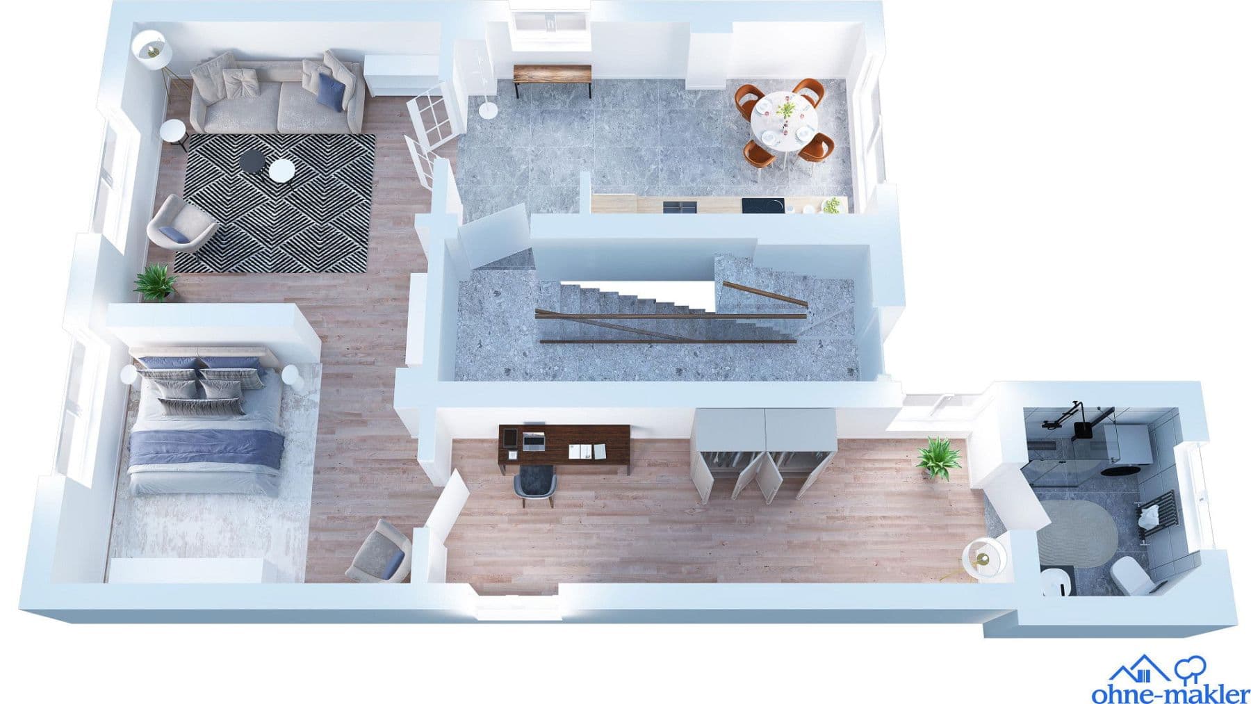 Predaj bytu 2-izbový 62 m², Griesheim, Hesensko Predaj bytu 2-izbový 62 m², Griesheim, Hesensko