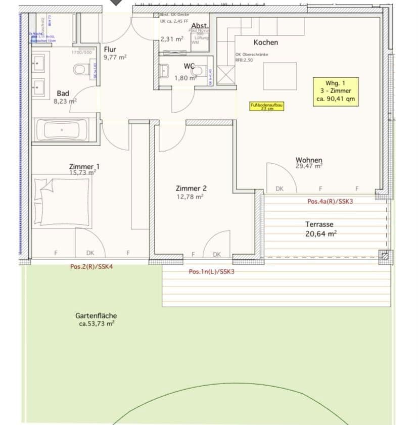 Predaj bytu 3-izbový 90 m², Alsterdorfer Straße 239, Hamburg, Hamburg Predaj bytu 3-izbový 90 m², Alsterdorfer Straße 239, Hamburg, Hamburg