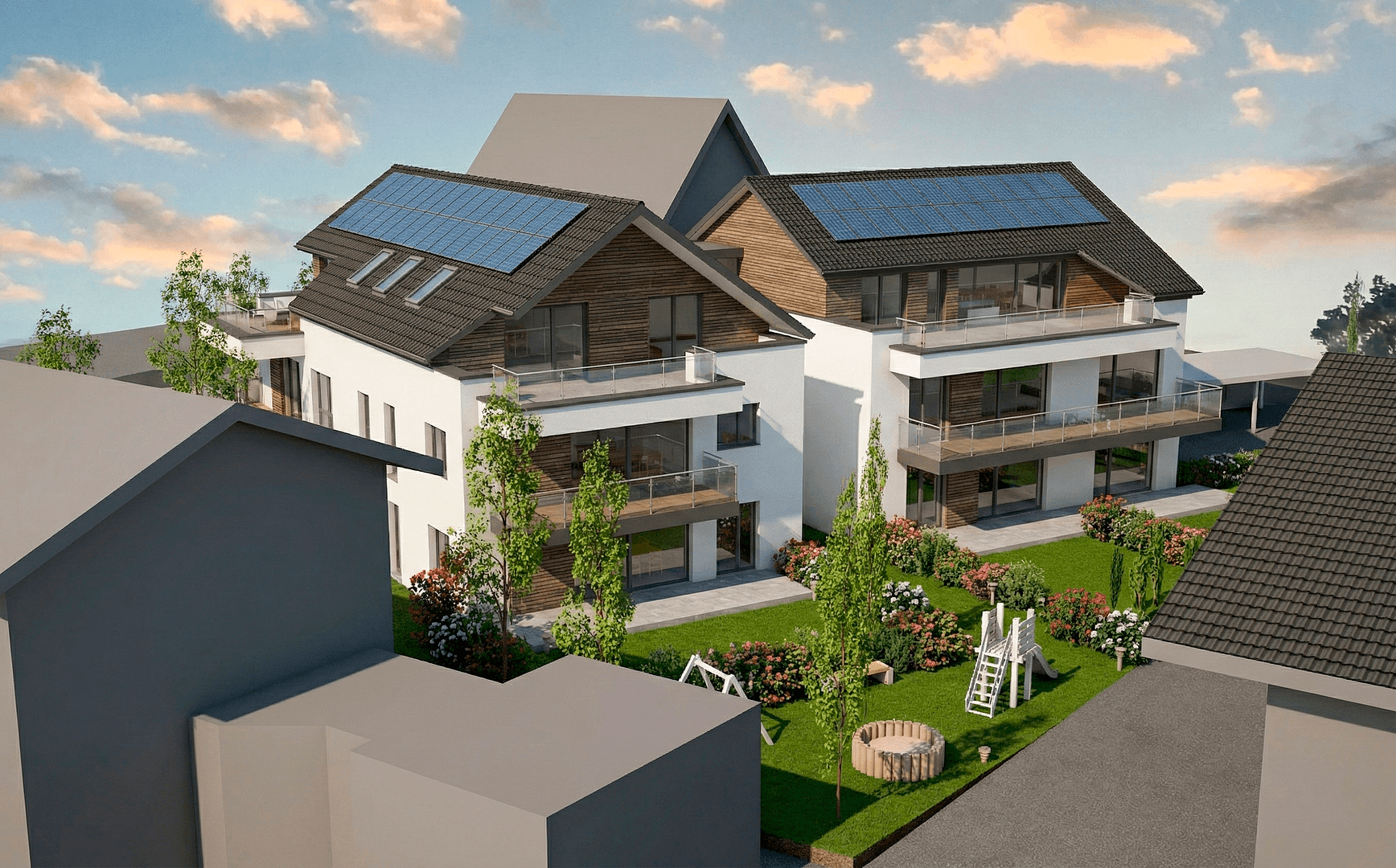 Predaj bytu 2-izbový 54 m², Obertrum, Salzbursko Predaj bytu 2-izbový 54 m², Obertrum, Salzbursko