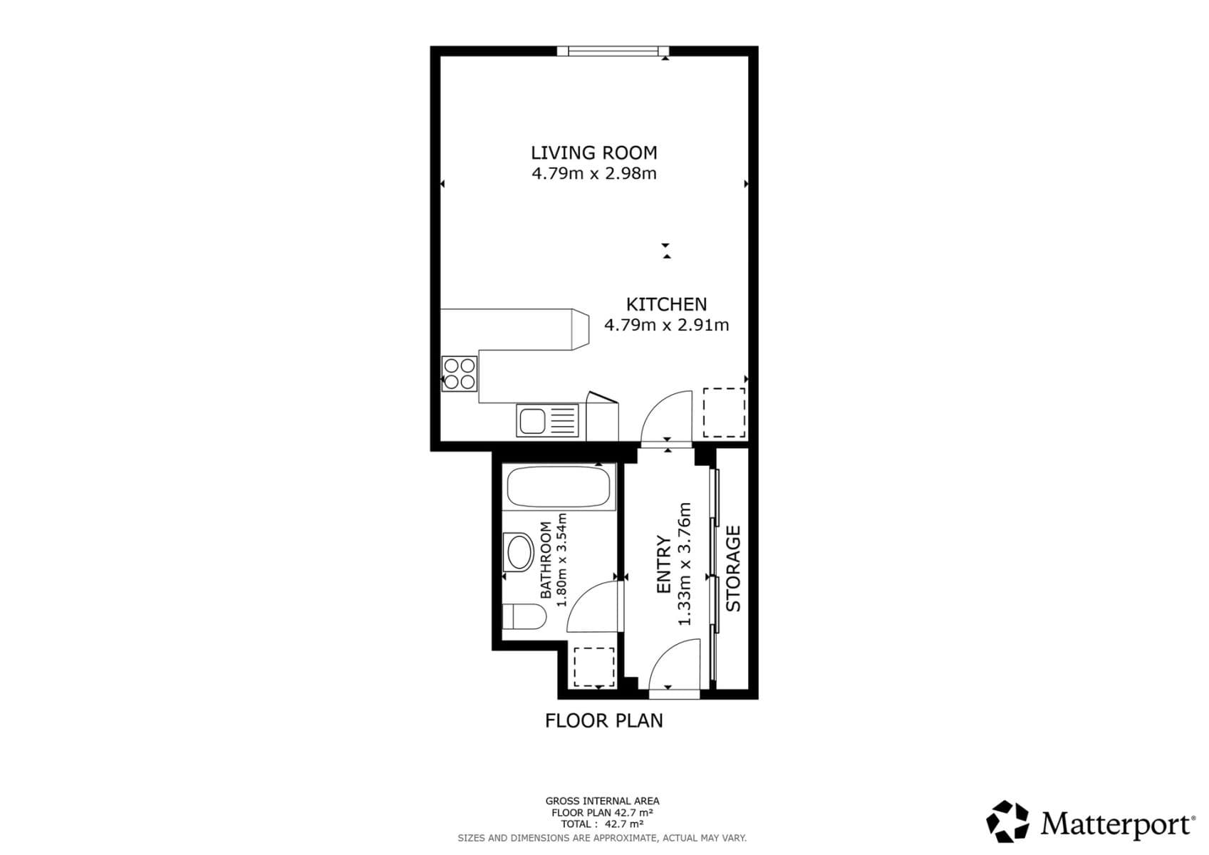 Prenájom bytu 1-izbový 39 m², Jemnická, Praha, Praha Prenájom bytu 1-izbový 39 m², Jemnická, Praha, Praha