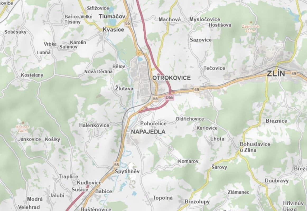 Predaj pozemku 2.337 m², Napajedla, Zlínský kraj Predaj pozemku 2.337 m², Napajedla, Zlínský kraj