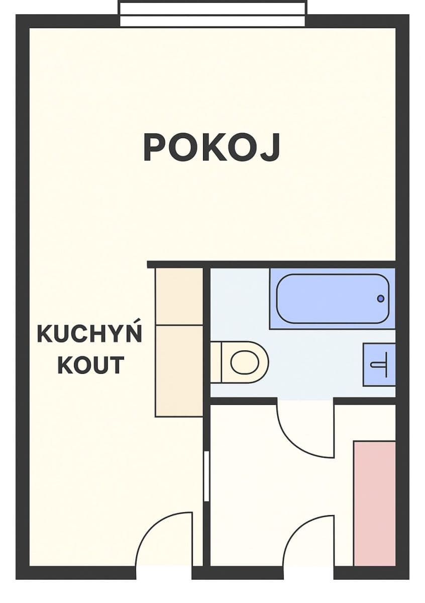 Prenájom bytu 1-izbový 27 m², Horská, Tanvald, Liberecký kraj Prenájom bytu 1-izbový 27 m², Horská, Tanvald, Liberecký kraj