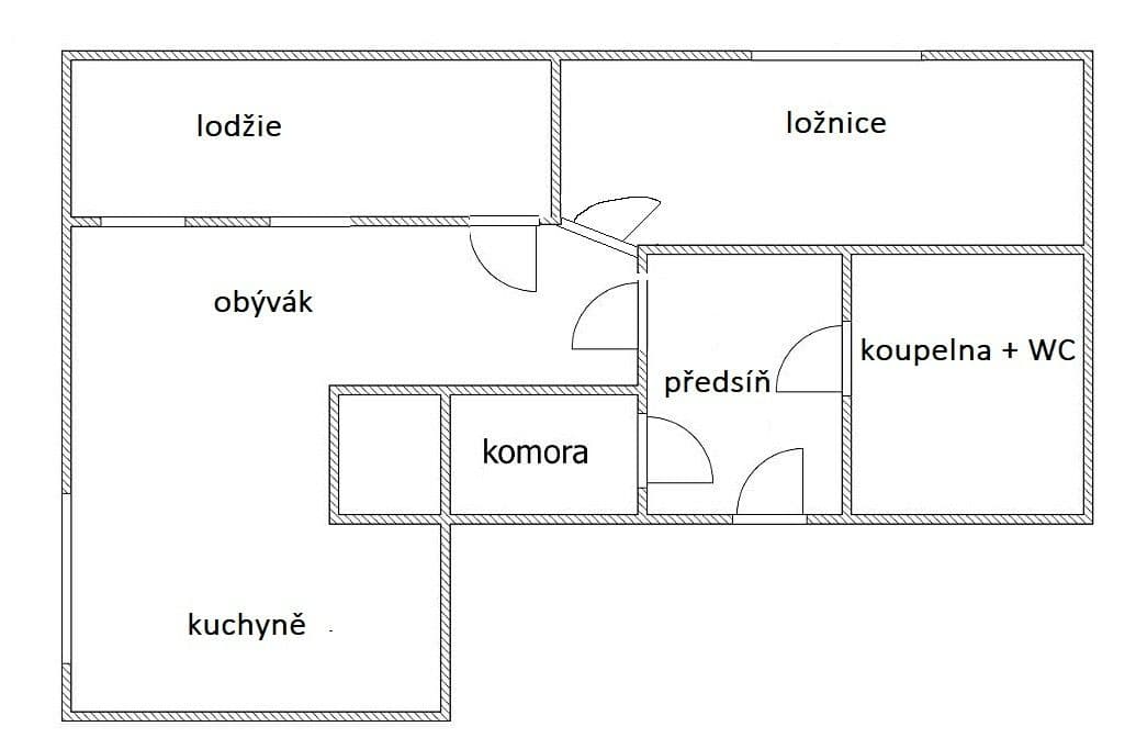 Prenájom bytu 2-izbový 61 m², Klementova, Praha, Praha Prenájom bytu 2-izbový 61 m², Klementova, Praha, Praha