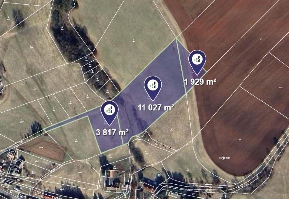 Predaj pozemku 16.773 m², Nová Ves nad Popelkou, Liberecký kraj Predaj pozemku 16.773 m², Nová Ves nad Popelkou, Liberecký kraj