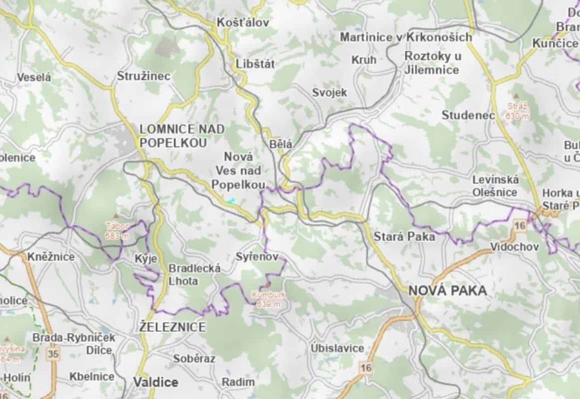 Predaj pozemku 16.773 m², Nová Ves nad Popelkou, Liberecký kraj Predaj pozemku 16.773 m², Nová Ves nad Popelkou, Liberecký kraj