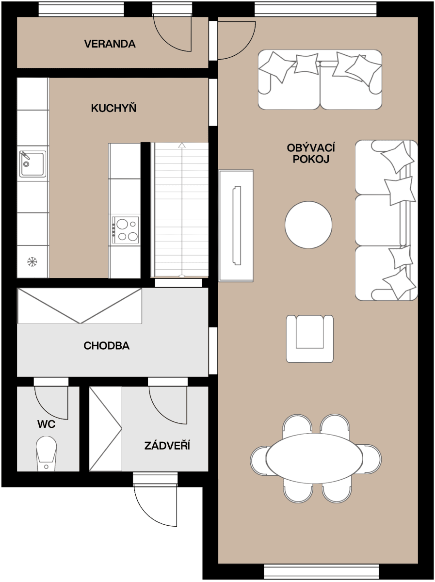 Predaj domu 133 m², pozemek 349 m², Zbýšov, Středočeský kraj Predaj domu 133 m², pozemek 349 m², Zbýšov, Středočeský kraj