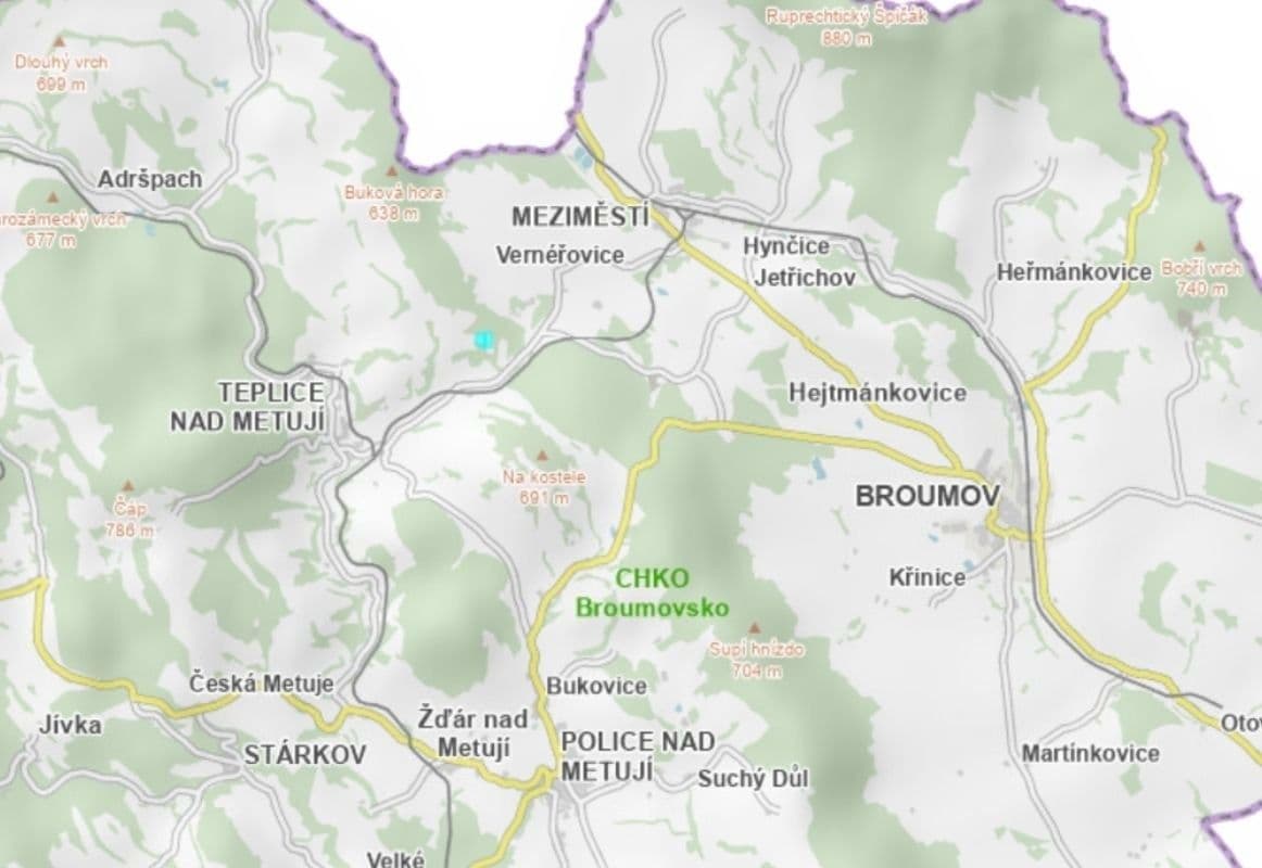 Predaj pozemku 32.524 m², Teplice nad Metují, Královéhradecký kraj Predaj pozemku 32.524 m², Teplice nad Metují, Královéhradecký kraj