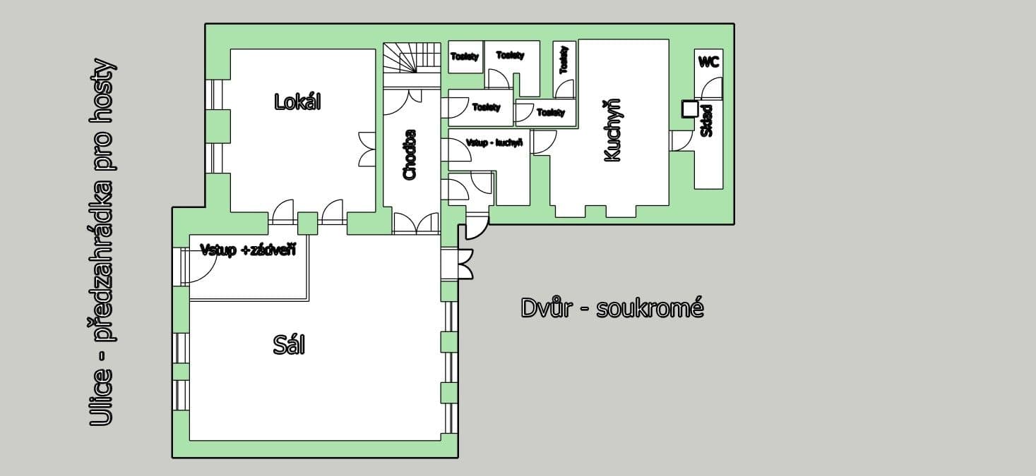 Prenájom nebytového priestoru 180 m², Koštice, Ústecký kraj Prenájom nebytového priestoru 180 m², Koštice, Ústecký kraj