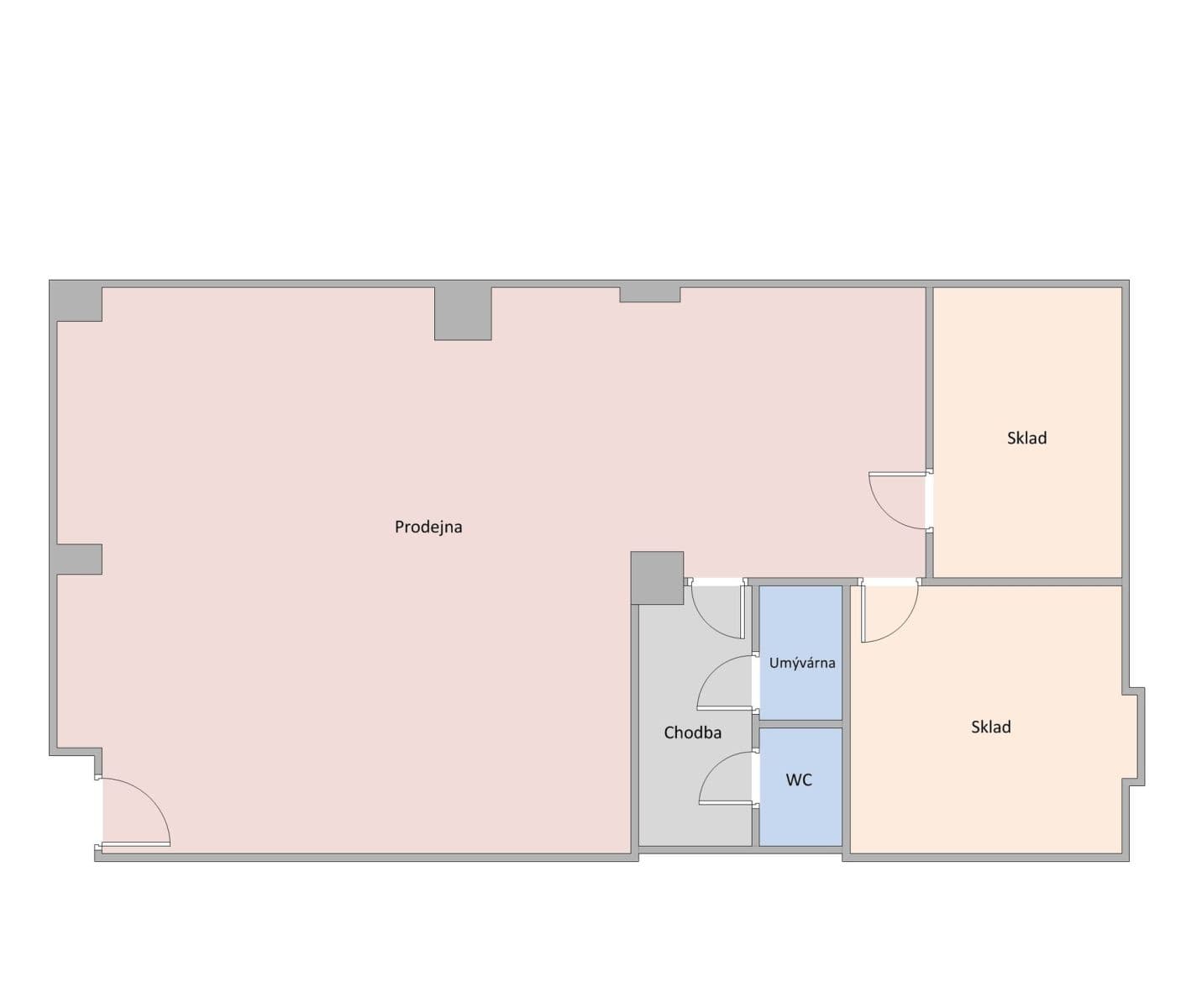 Prenájom nebytového priestoru 74 m², tř. Osvobození, Karviná, Moravskoslezský kraj Prenájom nebytového priestoru 74 m², tř. Osvobození, Karviná, Moravskoslezský kraj