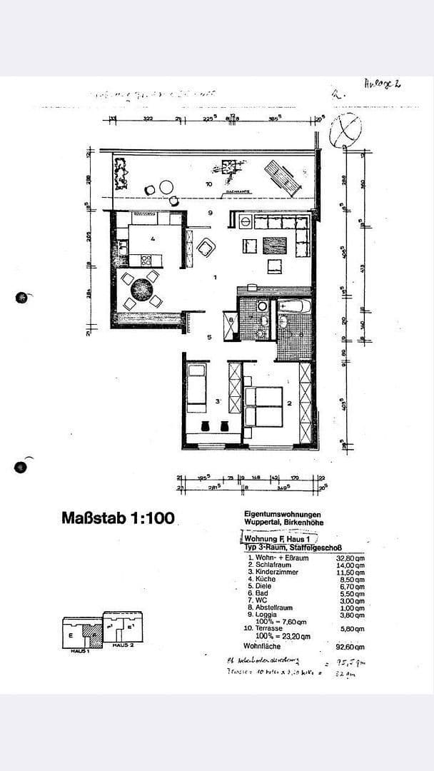 Predaj bytu 3-izbový 94 m², Wuppertal, Severné Porýnie - Westfálsko Predaj bytu 3-izbový 94 m², Wuppertal, Severné Porýnie - Westfálsko
