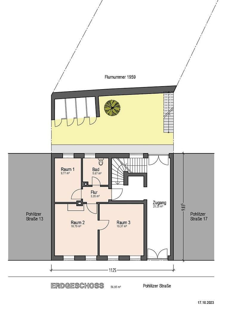 Predaj domu 273 m², pozemek 474 m², Pohlitzer Straße 15, Greiz, Durínsko Predaj domu 273 m², pozemek 474 m², Pohlitzer Straße 15, Greiz, Durínsko