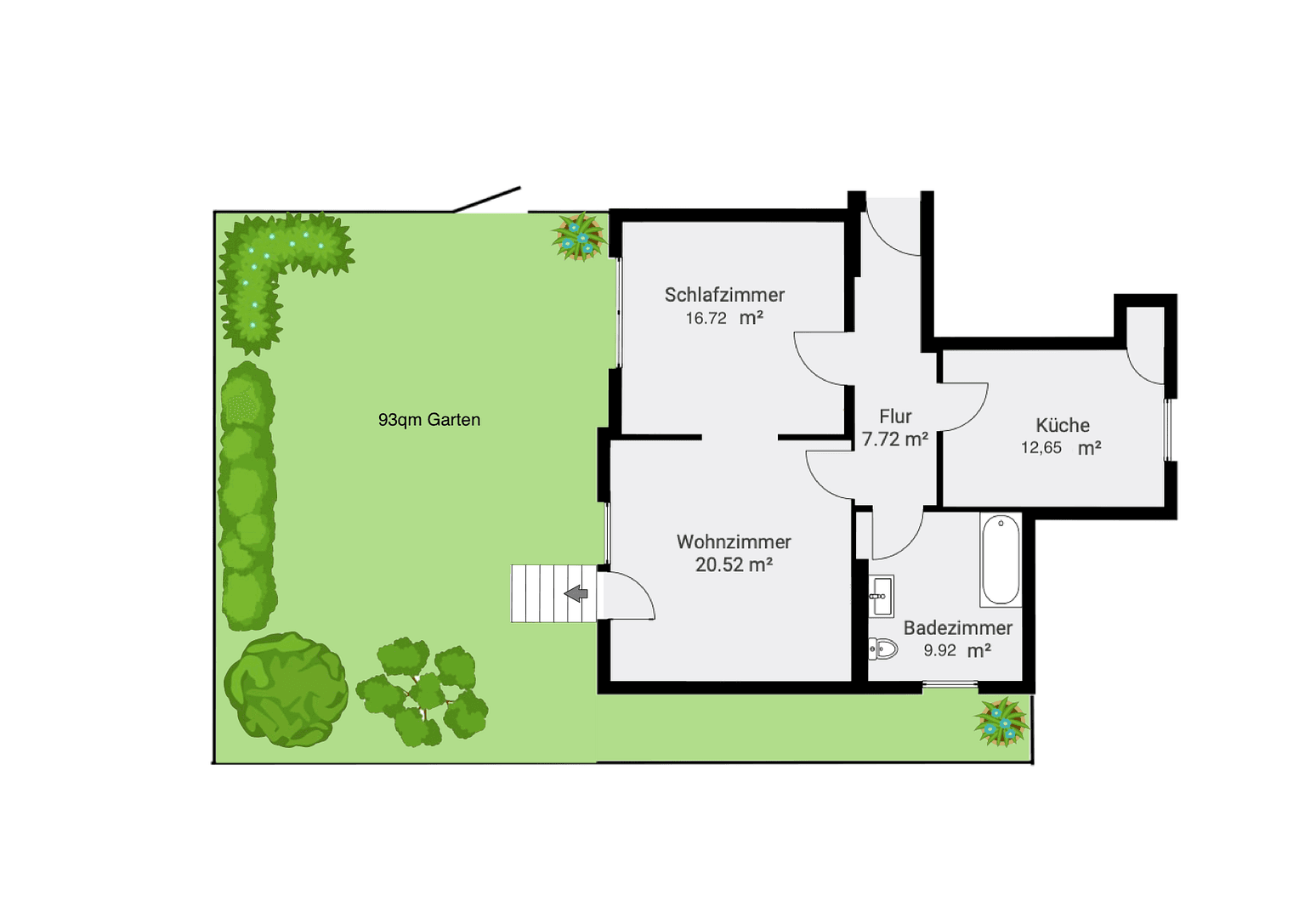 Prenájom bytu 2-izbový 68 m², Groß-Gerau, Hesensko Prenájom bytu 2-izbový 68 m², Groß-Gerau, Hesensko