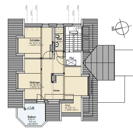 Predaj bytu 3-izbový 56 m², Friedrich-Pieper-Str. 6, Detmold, Severné Porýnie - Westfálsko Predaj bytu 3-izbový 56 m², Friedrich-Pieper-Str. 6, Detmold, Severné Porýnie - Westfálsko