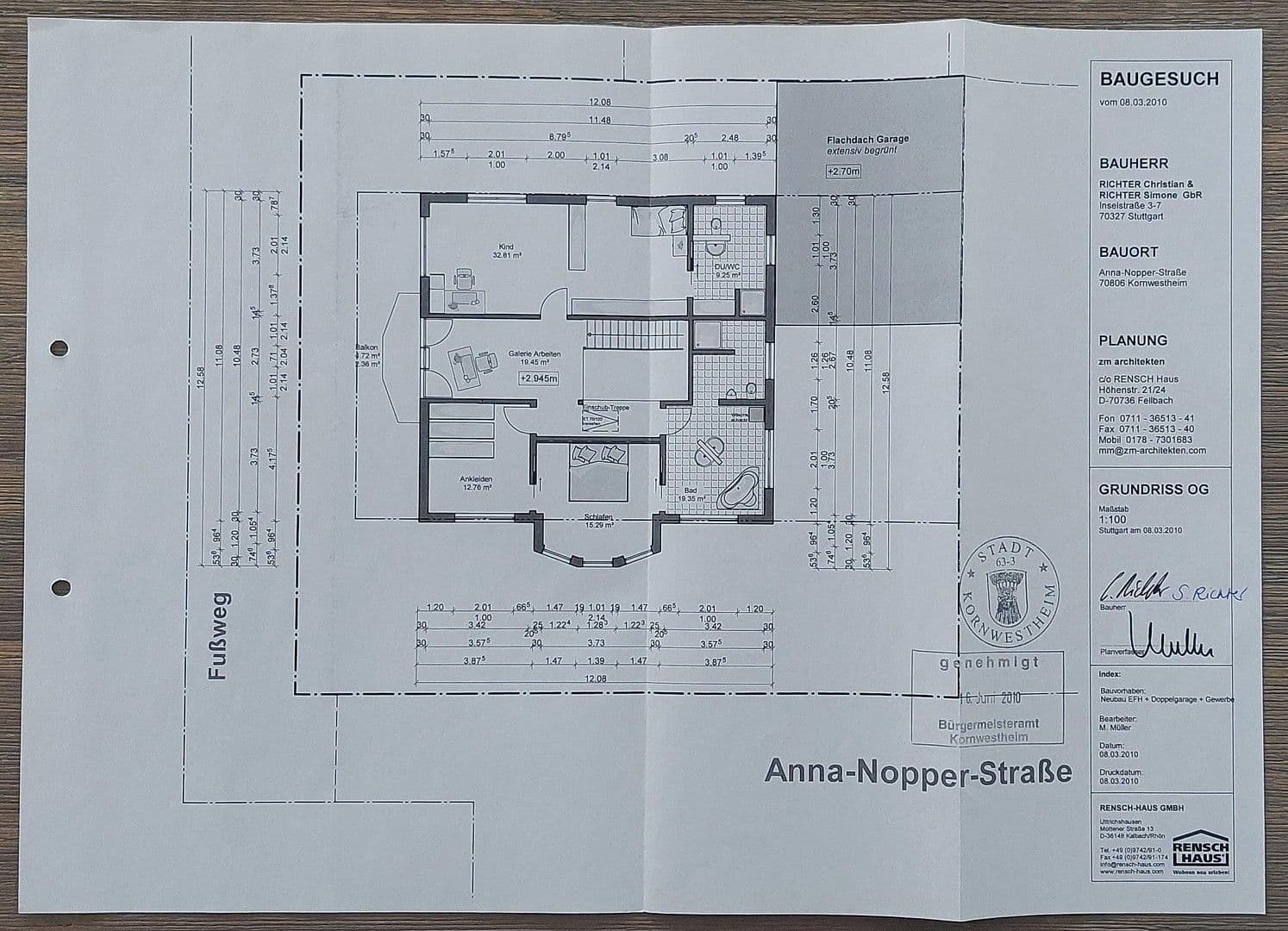 Predaj domu 381 m², pozemek 476 m², Anna-Nopper-Str. 17, Kornwestheim, Bádensko-Wurttembersko Predaj domu 381 m², pozemek 476 m², Anna-Nopper-Str. 17, Kornwestheim, Bádensko-Wurttembersko