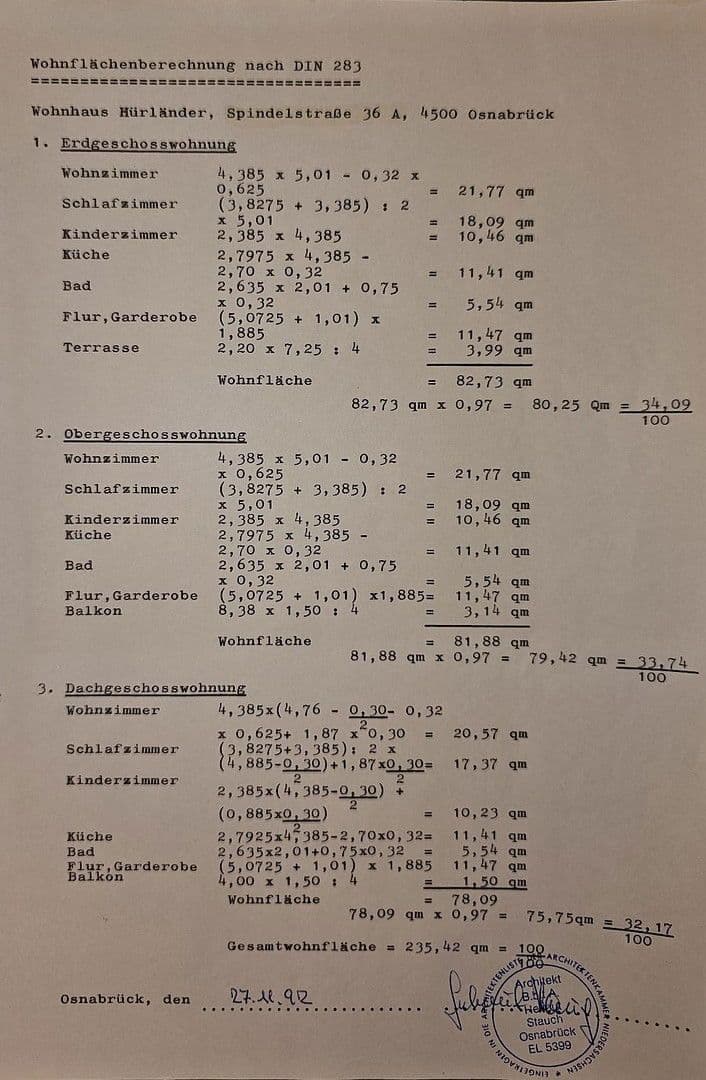 Predaj domu 235 m², pozemek 231 m², Spindelstrasse 36a, Osnabrück, Dolné Sasko Predaj domu 235 m², pozemek 231 m², Spindelstrasse 36a, Osnabrück, Dolné Sasko