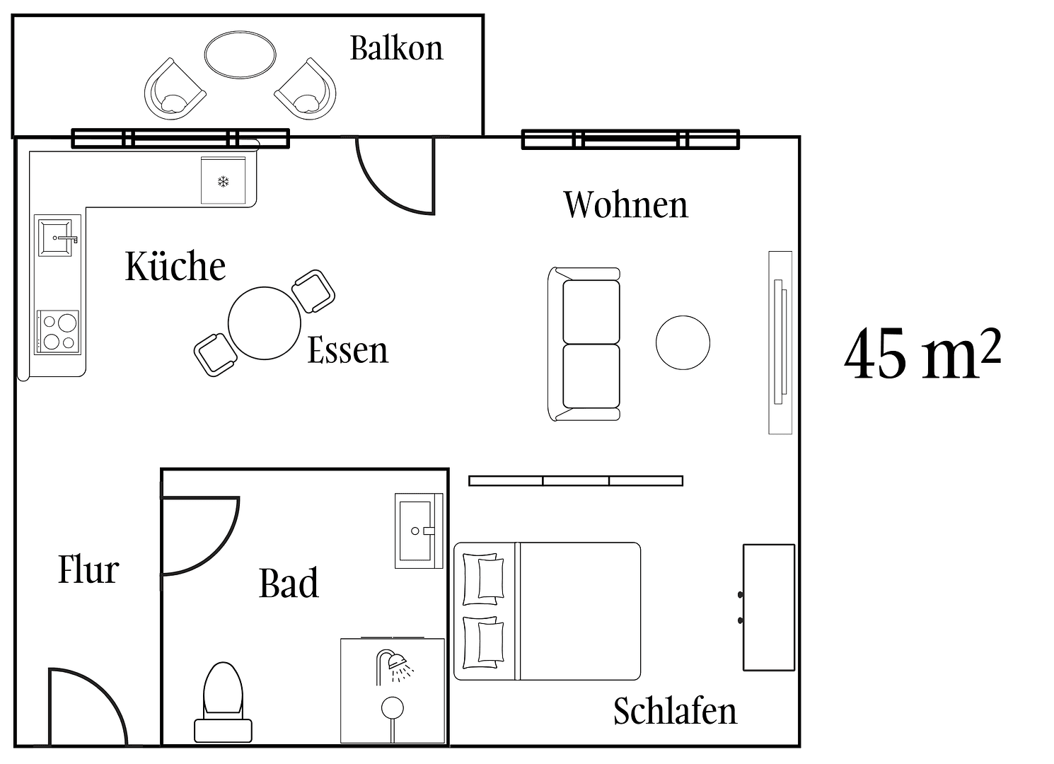 Prenájom bytu 1-izbový 41 m², Luisenstraße 45, Düsseldorf, Severné Porýnie - Westfálsko Prenájom bytu 1-izbový 41 m², Luisenstraße 45, Düsseldorf, Severné Porýnie - Westfálsko