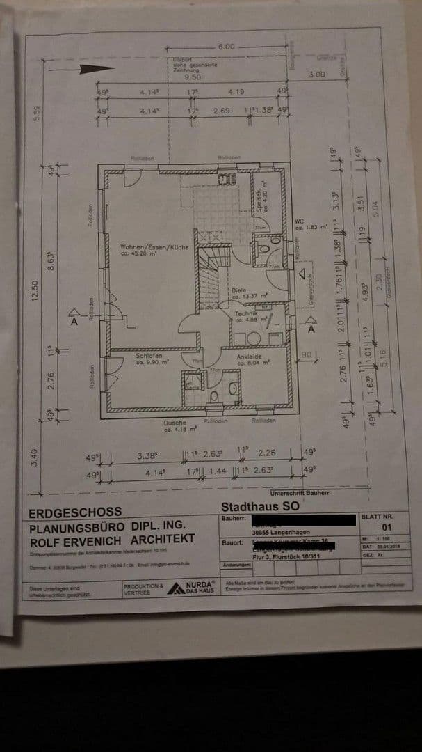 Predaj domu 180 m², pozemek 430 m², Langenhagen, Dolné Sasko Predaj domu 180 m², pozemek 430 m², Langenhagen, Dolné Sasko