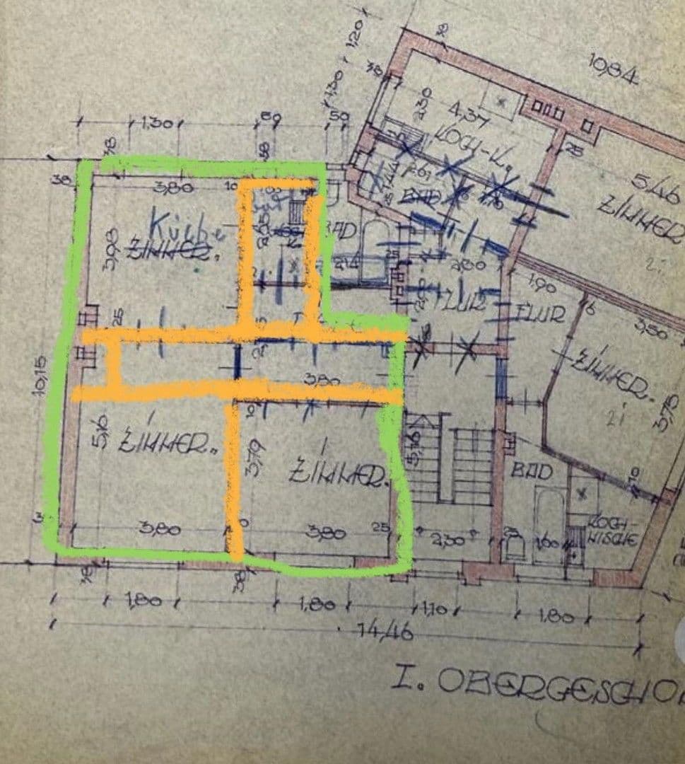 Prenájom bytu 2-izbový 66 m², Rellinghauser Straße 115, Essen, Severné Porýnie - Westfálsko Prenájom bytu 2-izbový 66 m², Rellinghauser Straße 115, Essen, Severné Porýnie - Westfálsko