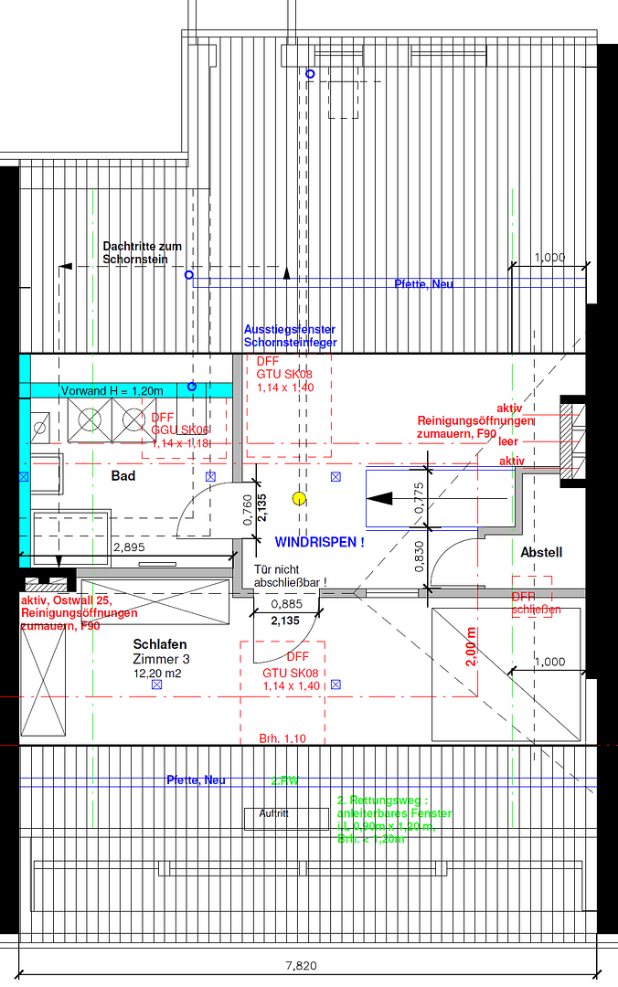 Prenájom bytu 5-izbový 100 m², Ostwall 25, Dortmund, Severné Porýnie - Westfálsko Prenájom bytu 5-izbový 100 m², Ostwall 25, Dortmund, Severné Porýnie - Westfálsko