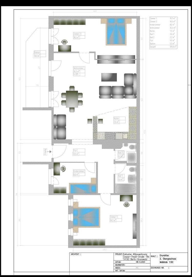 Predaj bytu 3-izbový 110 m², berlin, Berlín Predaj bytu 3-izbový 110 m², berlin, Berlín