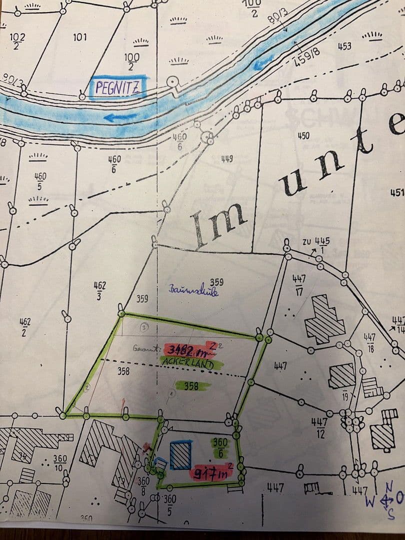 Predaj pozemku 4.674 m², Schwaig bei Nürnberg, Bavorsko Predaj pozemku 4.674 m², Schwaig bei Nürnberg, Bavorsko