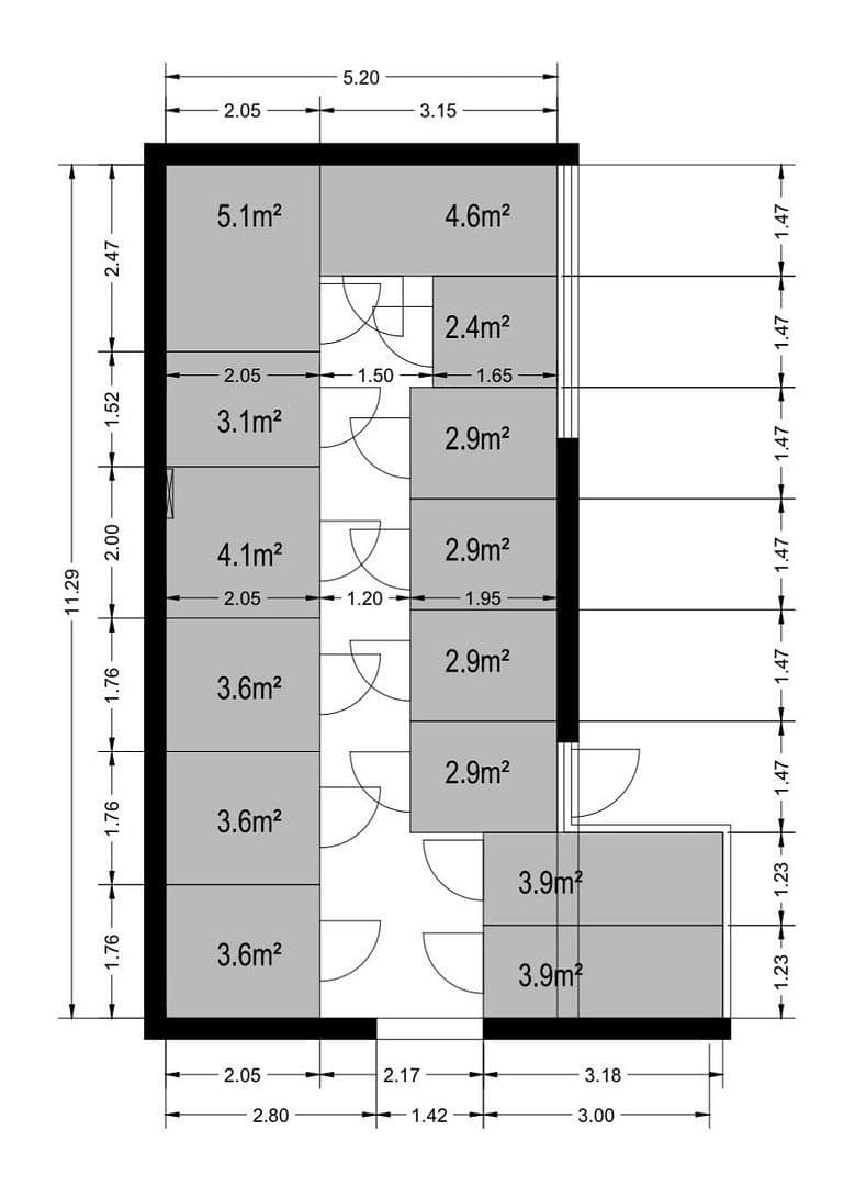 Prenájom nebytového priestoru 3 m², Andechsstraße 30, Innsbruck, Tirolsko Prenájom nebytového priestoru 3 m², Andechsstraße 30, Innsbruck, Tirolsko