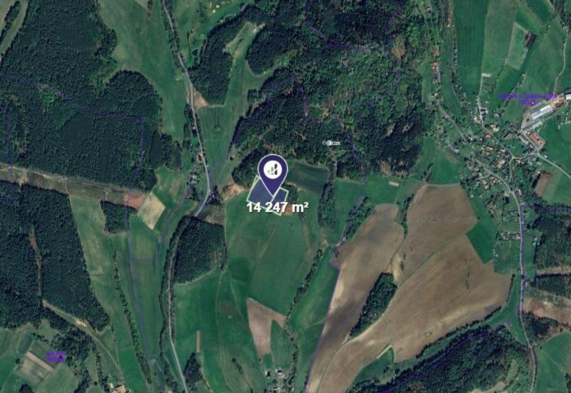 Predaj pozemku 14.247 m², Český Dub, Liberecký kraj Predaj pozemku 14.247 m², Český Dub, Liberecký kraj