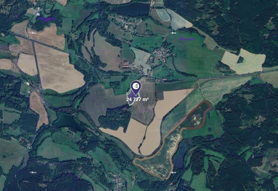 Predaj pozemku 24.727 m², Životice, Plzeňský kraj Predaj pozemku 24.727 m², Životice, Plzeňský kraj