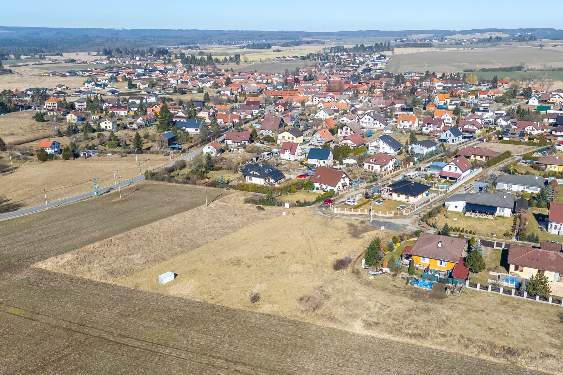 Predaj pozemku 1.031 m², Malá Hraštice, Středočeský kraj Predaj pozemku 1.031 m², Malá Hraštice, Středočeský kraj