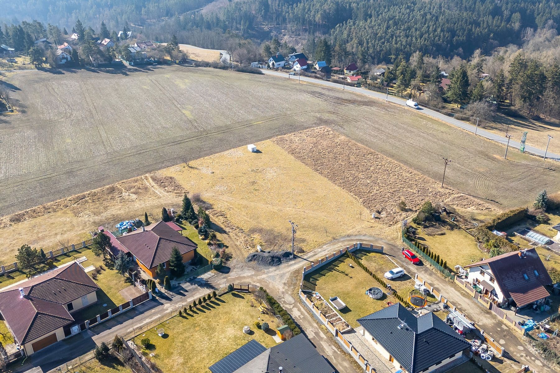 Predaj pozemku 1.031 m², Malá Hraštice, Středočeský kraj Predaj pozemku 1.031 m², Malá Hraštice, Středočeský kraj