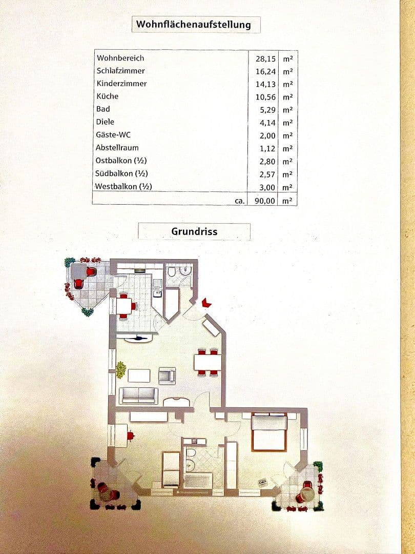 Predaj bytu 3-izbový 90 m², Herzog-Ferdinand-Straße 7, Wartenberg, Bavorsko Predaj bytu 3-izbový 90 m², Herzog-Ferdinand-Straße 7, Wartenberg, Bavorsko