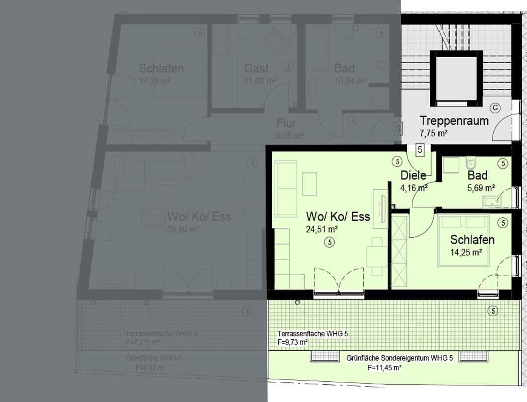Predaj bytu 2-izbový 59 m², Burgauer Straße 18a, Krumbach (Schwaben), Bavorsko Predaj bytu 2-izbový 59 m², Burgauer Straße 18a, Krumbach (Schwaben), Bavorsko