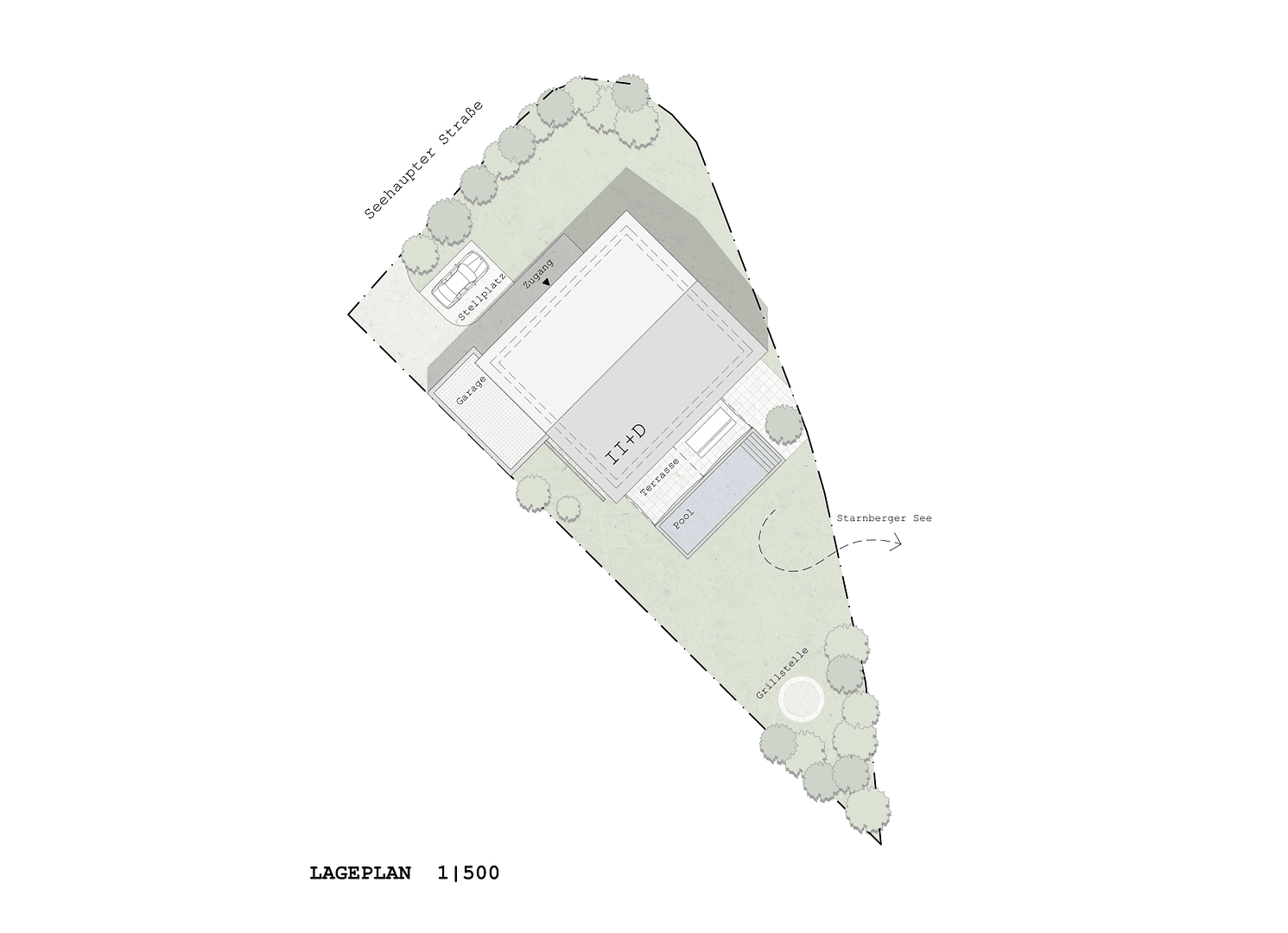 Predaj pozemku 746 m², Seeshaupter Straße 7, Bernried, Bavorsko Predaj pozemku 746 m², Seeshaupter Straße 7, Bernried, Bavorsko