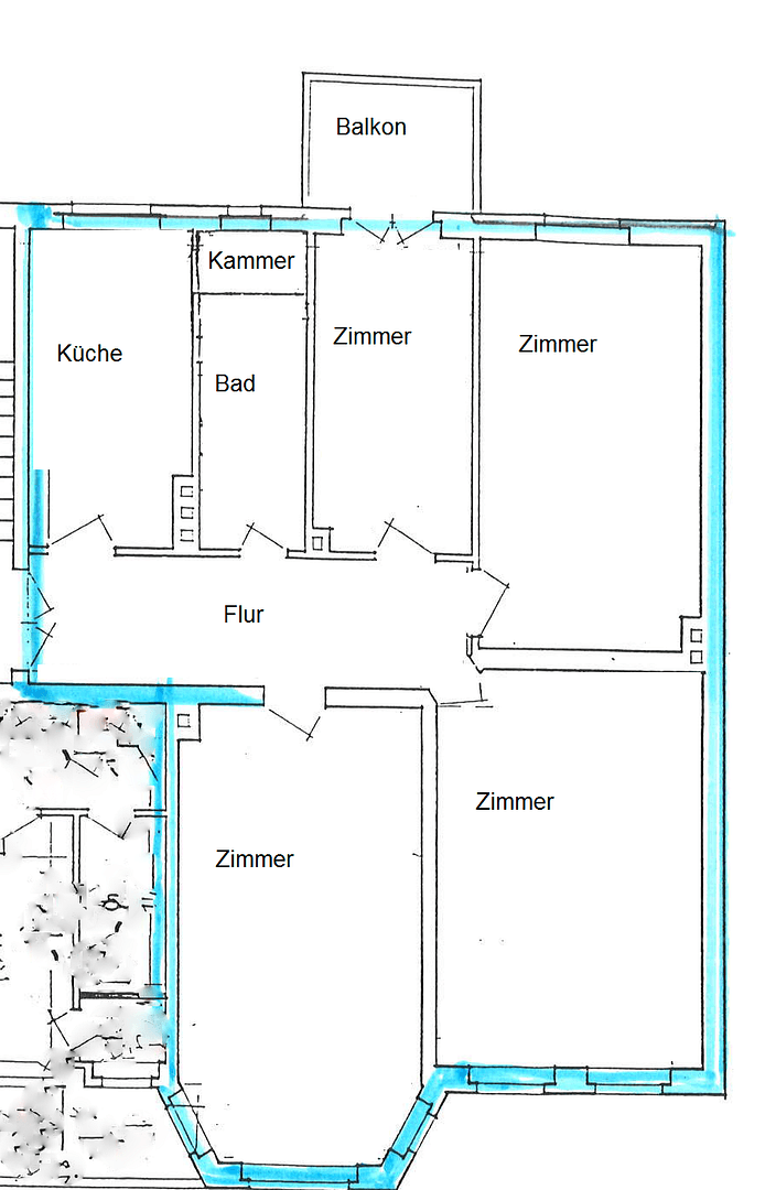 Prenájom bytu 4-izbový 109 m², Goebenstr. 11, Hannover, Dolné Sasko Prenájom bytu 4-izbový 109 m², Goebenstr. 11, Hannover, Dolné Sasko