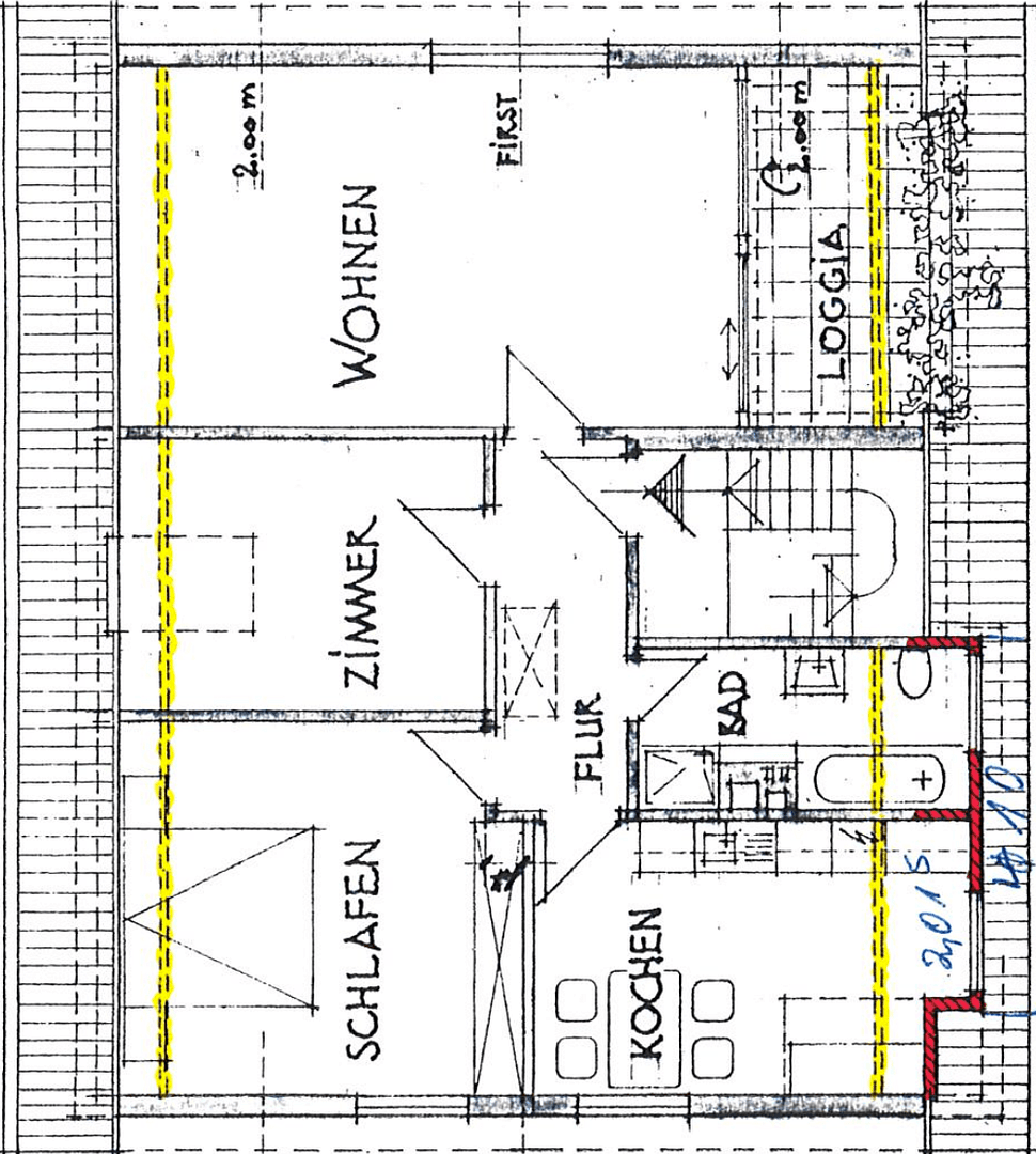 Prenájom bytu 3-izbový 75 m², Fasaneriestr. 63, Hanau, Hesensko Prenájom bytu 3-izbový 75 m², Fasaneriestr. 63, Hanau, Hesensko