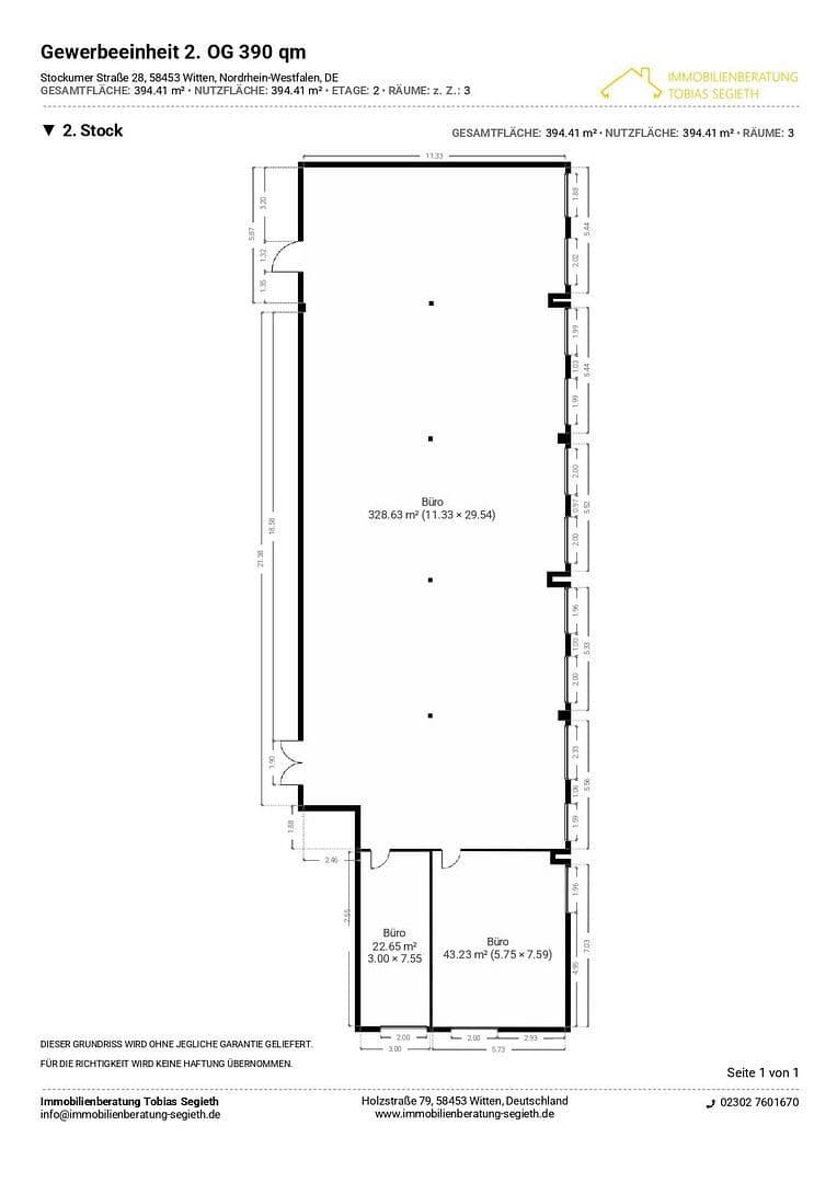 Prenájom nebytového priestoru 390 m², Stockumer Straße 28, Witten, Severné Porýnie - Westfálsko Prenájom nebytového priestoru 390 m², Stockumer Straße 28, Witten, Severné Porýnie - Westfálsko