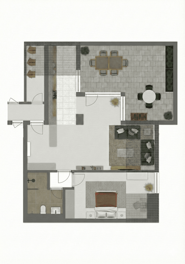 Prenájom bytu 2-izbový 75 m², Köln, Severné Porýnie - Westfálsko Prenájom bytu 2-izbový 75 m², Köln, Severné Porýnie - Westfálsko