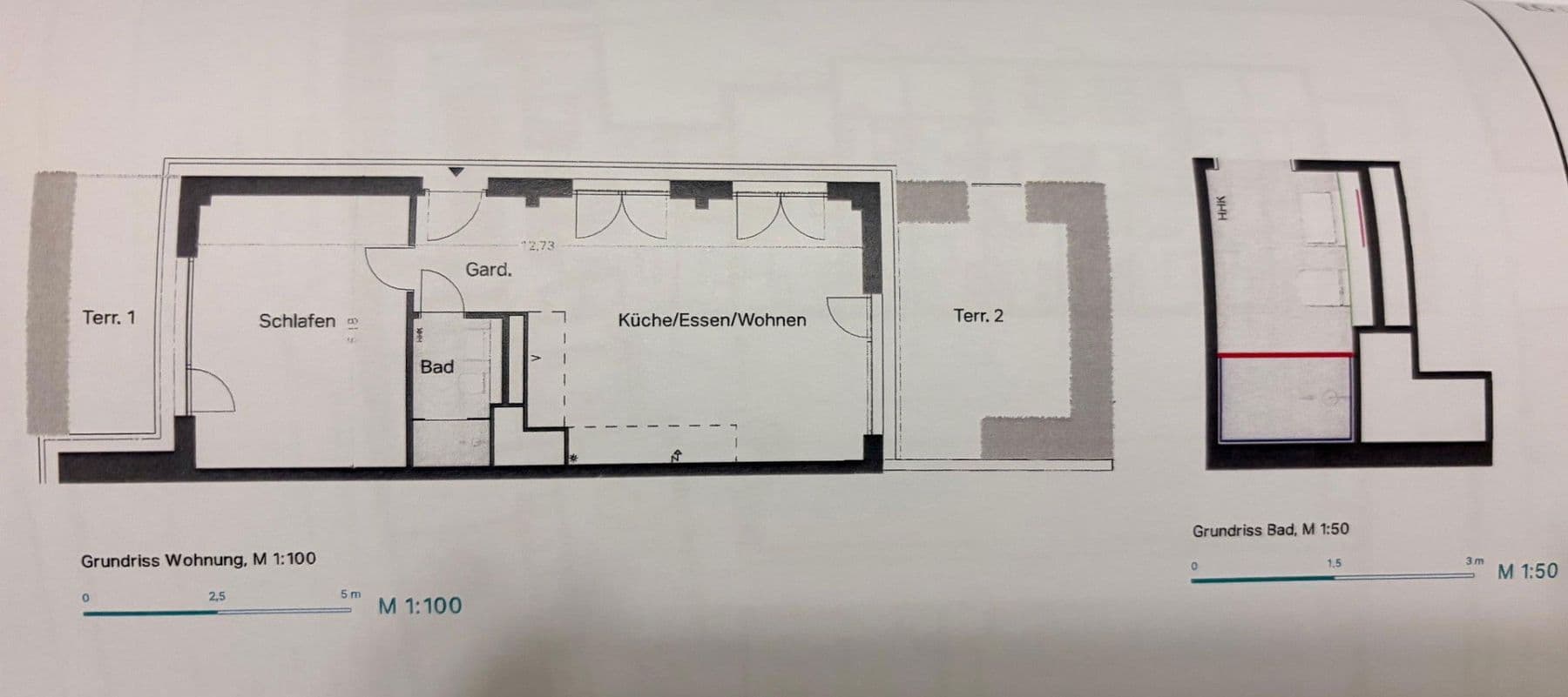 Prenájom bytu 2-izbový 77 m², Gabrielenstr., München, Bavorsko Prenájom bytu 2-izbový 77 m², Gabrielenstr., München, Bavorsko