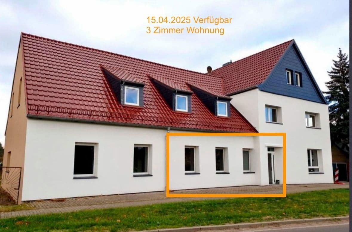 Prenájom bytu 3-izbový 73 m², Reckahner Dorfstr. 12, Kloster Lehnin, Brandenbursko Prenájom bytu 3-izbový 73 m², Reckahner Dorfstr. 12, Kloster Lehnin, Brandenbursko