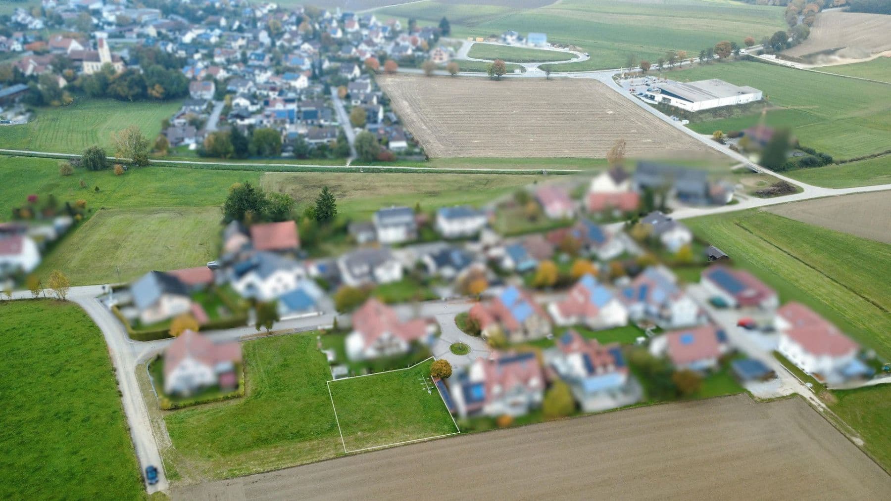 Predaj pozemku 586 m², Waldstraße, Adelzhausen, Bavorsko Predaj pozemku 586 m², Waldstraße, Adelzhausen, Bavorsko