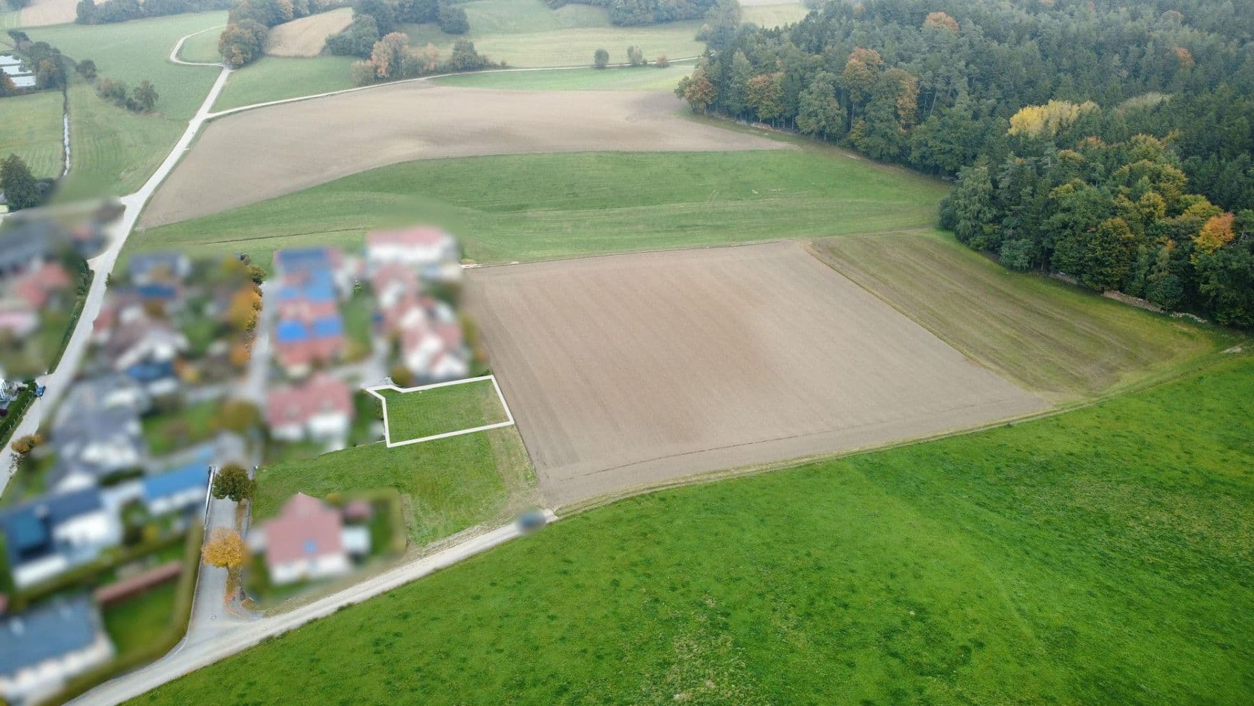 Predaj pozemku 586 m², Waldstraße, Adelzhausen, Bavorsko Predaj pozemku 586 m², Waldstraße, Adelzhausen, Bavorsko