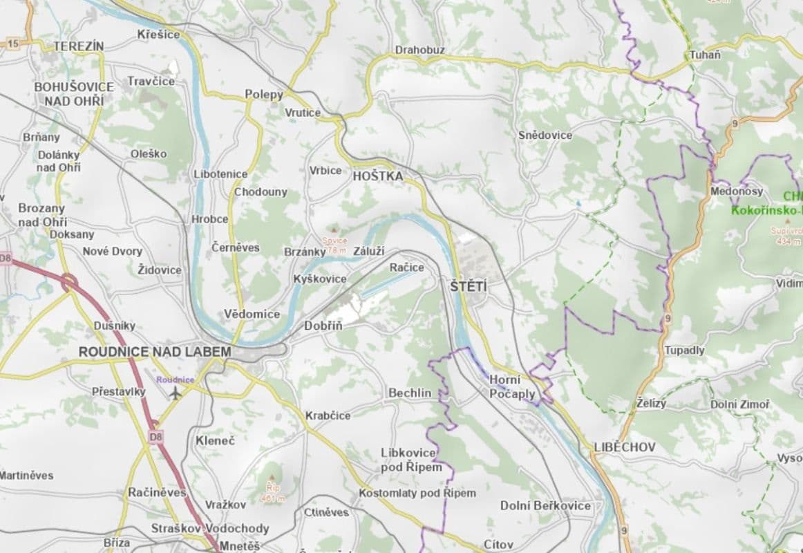 Predaj pozemku 3.663 m², Štětí, Ústecký kraj Predaj pozemku 3.663 m², Štětí, Ústecký kraj