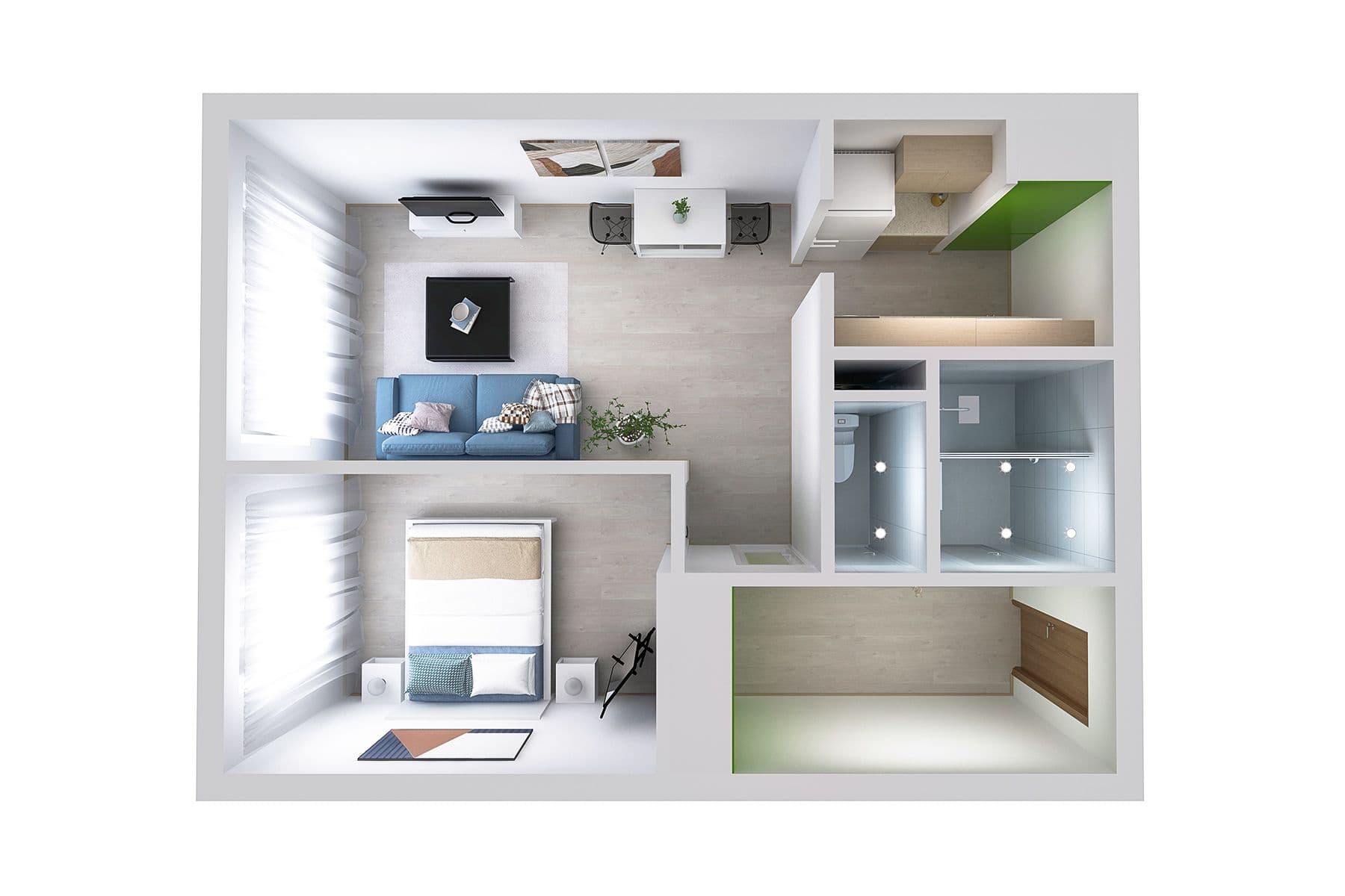 Predaj bytu 2-izbový 43 m², Poznaňská, Praha, Praha Predaj bytu 2-izbový 43 m², Poznaňská, Praha, Praha