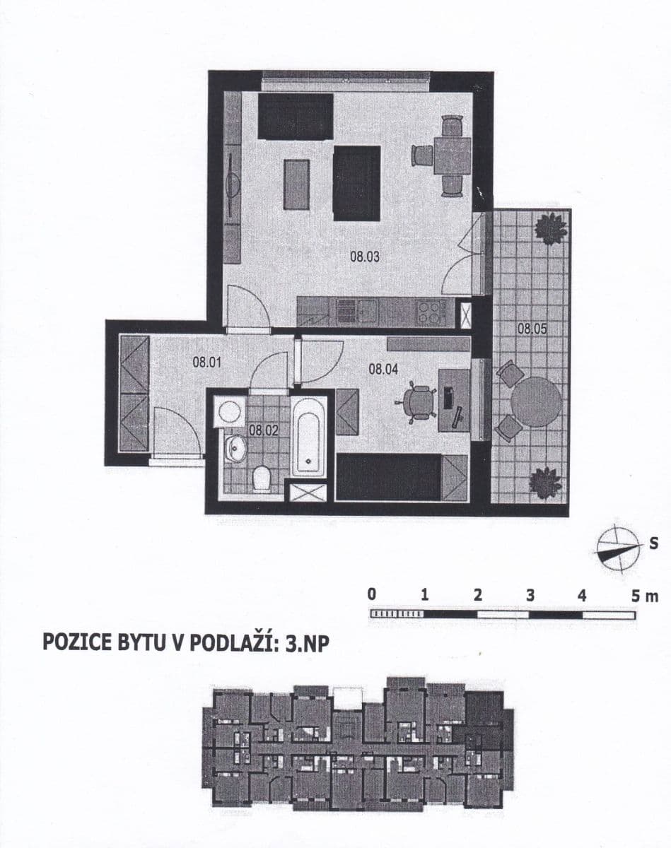 Predaj bytu 2-izbový 40 m², Farkašova, Praha, Praha Predaj bytu 2-izbový 40 m², Farkašova, Praha, Praha