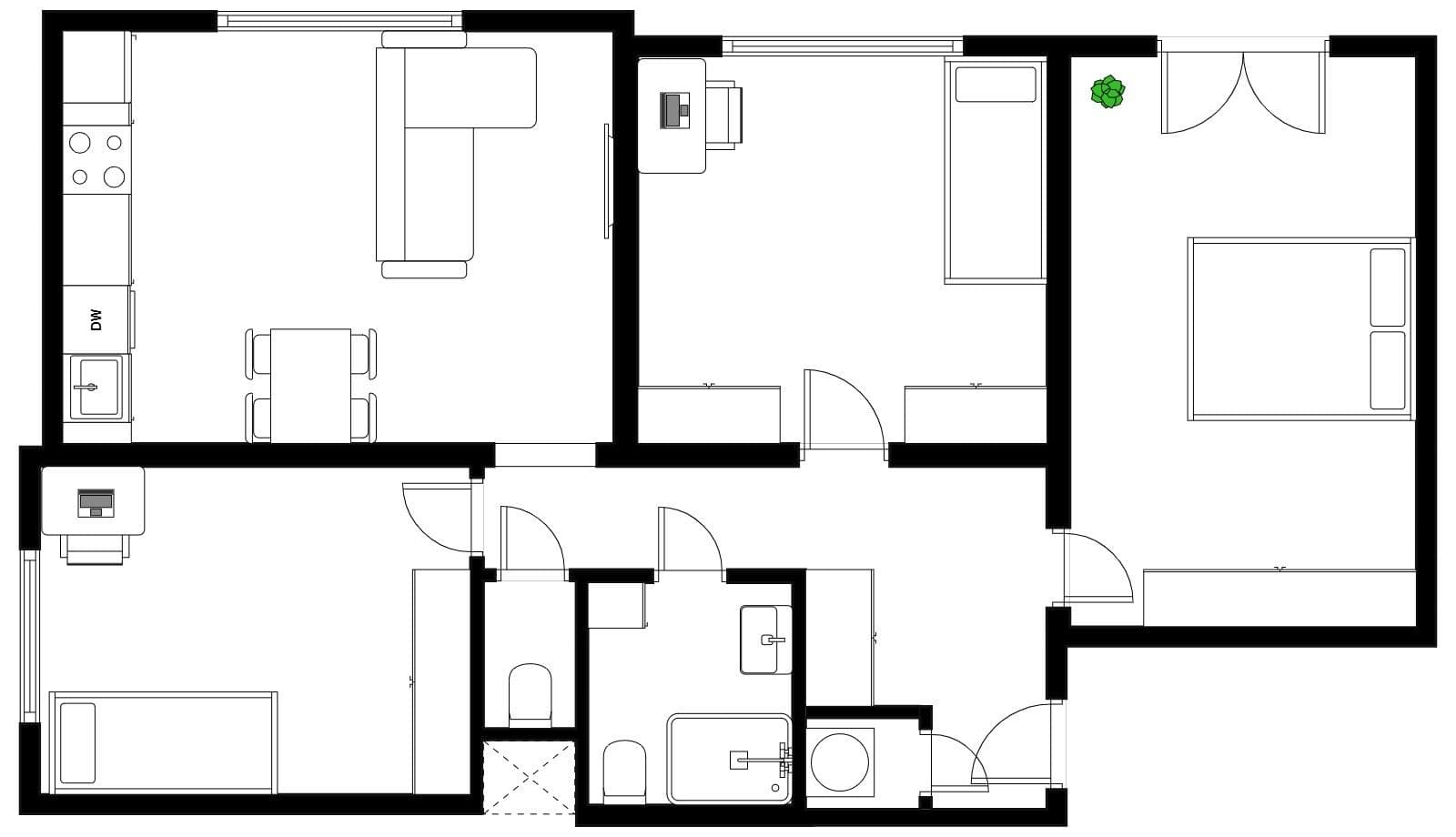 Predaj bytu 4-izbový 73 m², Na Padesátém, Praha, Praha Predaj bytu 4-izbový 73 m², Na Padesátém, Praha, Praha