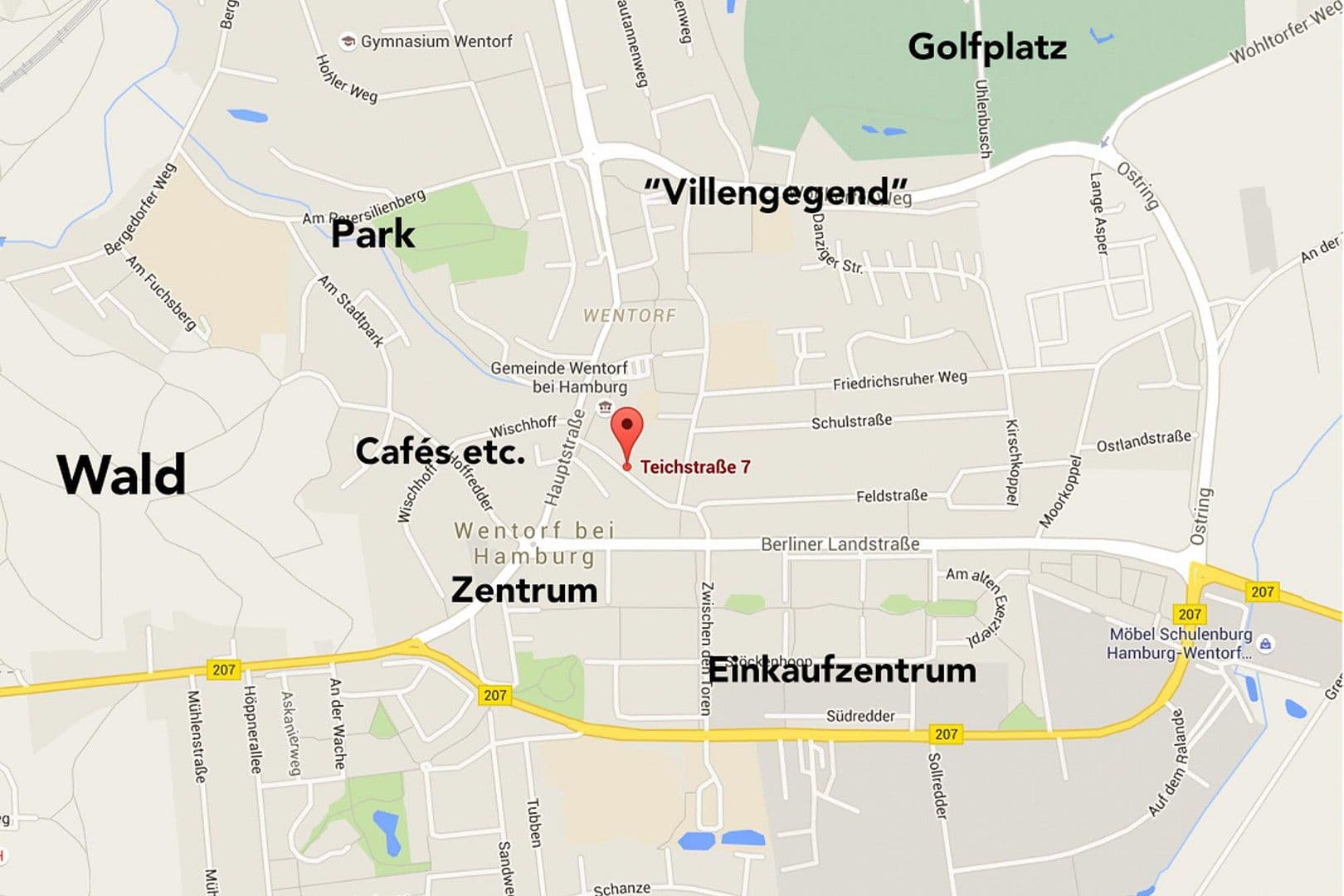 Predaj domu 130 m², pozemek 450 m², Teichstraße 7, Wentorf bei Hamburg, Šlezvicko-Holštajnsko Predaj domu 130 m², pozemek 450 m², Teichstraße 7, Wentorf bei Hamburg, Šlezvicko-Holštajnsko